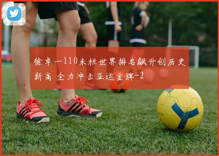 徐卓一110米栏世界排名飙升创历史新高 全力冲击亚运金牌